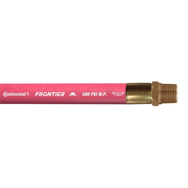 FRONTIER-08 - 1/2IN ID RED AIR/WATER HOSE 300PSI