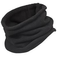 5504-O/S - MICROFLEECE 3IN1 NECKWARMER BLACK