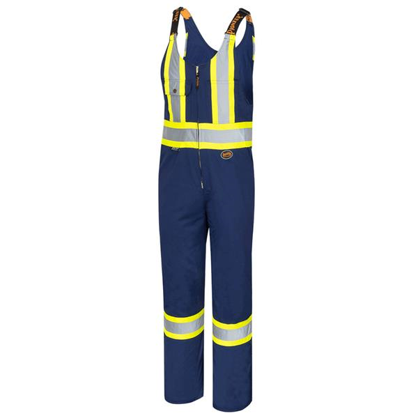 6615T-48 - POLY/COTTON SAFETY OVERALL TALL NAVY