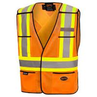 6926-O/S - TRAFFIC VEST HI-VIZ ORANGE