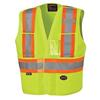 6931-2/3XL - HI-VIZ SAFETY TEAR-AWAY VEST YEL/GRN