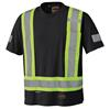 6976-2XL - COTTON SAFETY TEE SHIRT BLACK