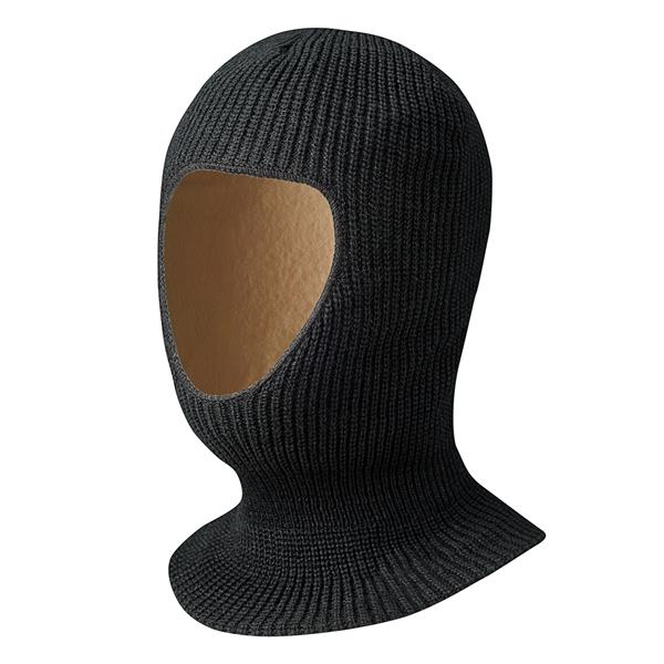 5562A-O/S - LINED 1-HOLE BALACLAVA - BLACK