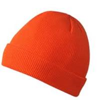 5564A-O/S - LINED TOQUE - HI-VIZ ORANGE