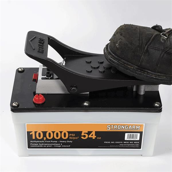 030215 - 10,000PSI 54OZ AIR/HYD FOOT PUMP HD