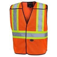 6952 - HI-VIZ ORANGE MESH SAFETY VEST