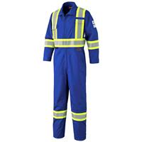 7704T-52 - FR COTTON SAFETY COVERALL ROYAL BLUE