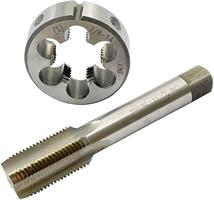 229-6807 - TAP AND DIE SET, 1 3/8", 8V THREAD, 1500