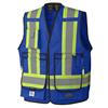 7733-XL - 88/12 7OZ  BLUE SURVEYOR VEST