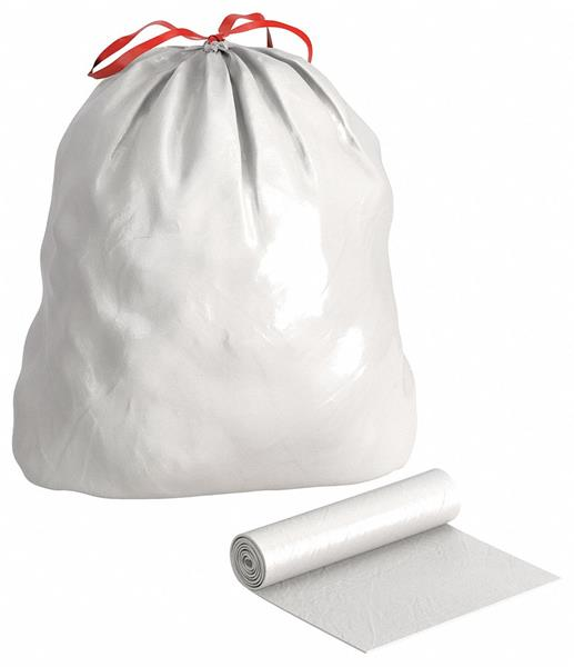 2952-10 - GARBAGE BAG WHITE REG 500CS 20X22